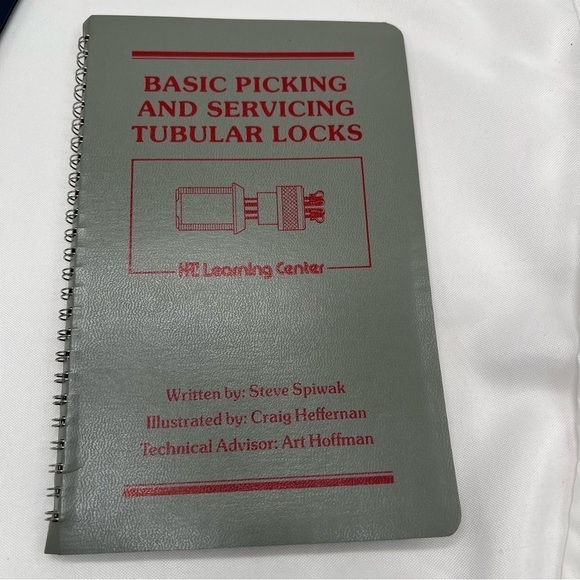 5 Locksmith Education HTC Learning Center Steve Spiwak Books - Picture 2 of 12